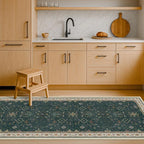 Dark Green 2x5 Kitchen Rug - Image 8