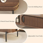 Coffee Table, 39.4" Mid Century Modern Coffee Tables - Image 5