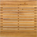 Christopher Knight Home Kayahs 3 Pieces Acacia Wood Furniture Set, Patio - Image 22