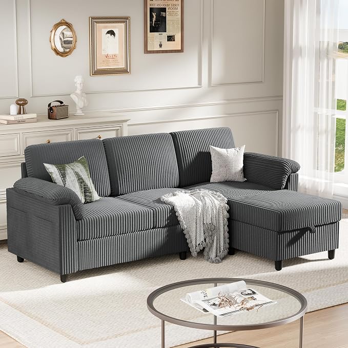 Sectional Couches for Living Room, L Shaped Couch by Meilocar