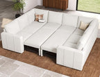 Belffin Modular Sectional Sleeper Sofa Bed - Image 3
