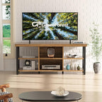 GreenForest TV Stand for TV up to 65 inches, Entertainment Center - Image 2