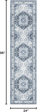 Madane Hallway Runner Rug 2x8 Washable Kitchen Rugs Non-Slip, Soft Ultra-Thin - Image 2