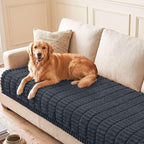 Couch Cover for Dogs, Washable Non Slip Plush Flannel Sofa Protector | Thick by hyha