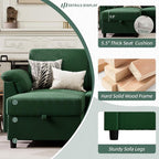Vongrasig Convertible Sectional Couch, 3 Seat L Shaped Sofa - Image 4