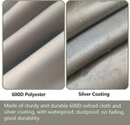 Outdoor Swivel Lounge Chair Cover, 100% Waterproof Heavy Duty Outdoor Chair - Image 9