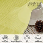 Simplebrand Lemon Sheer Curtains 72 Inches Long 2 Panels - Image 5