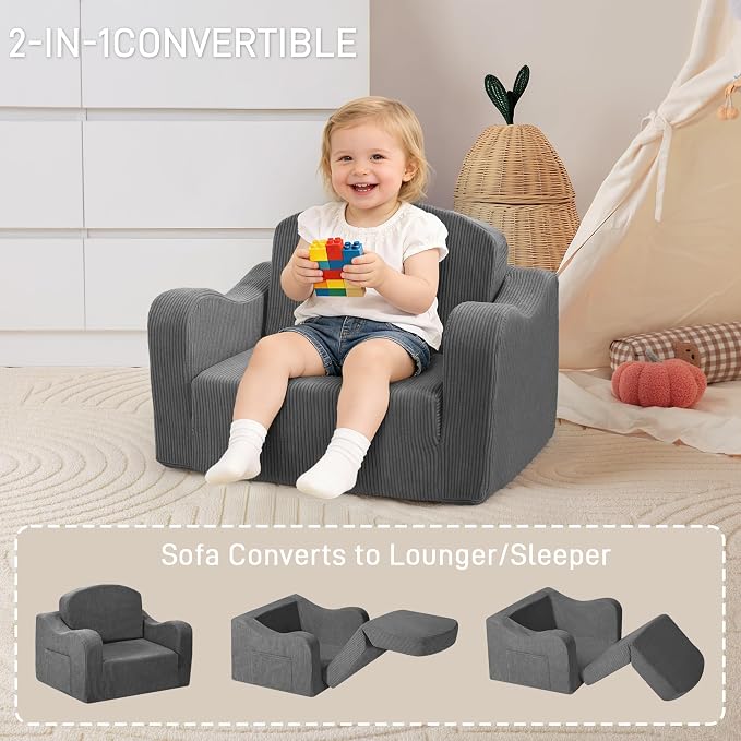 aodisman Thick Comfy Toddler Chair and Couch - Image 4