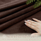 Arfntevss Sectional Recliner Couch Covers Velvet Washable Corner Sectional Sofa - Image 4