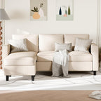 SUNLEI 73.6" Modular Sectional Sofa, Comfy Cloud Couch - Image 8