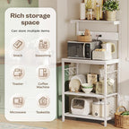 SUPERJARE Kitchen Bakers Rack - Image 5