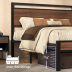 Easy Assembly Queen Bed Frame - Image 5