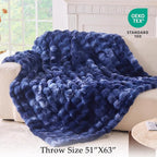 BENVWE Fluffy Faux Fur Throw Blanket - Image 2