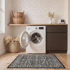Grey Entry Door Mat 2x3 for Kitchen Bathroom | Non Slip;Machine Washable; - Image 4