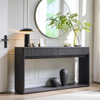 OKD 63" Fluted Console Table for Entryway, Modern Entryway Table by OKD