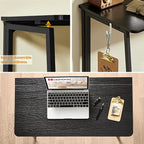 WOHOMO Folding Computer Desk, Small Writing Foldable Desk 31.5", Space-Saving - Image 7
