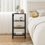 TUTOTAK Narrow Side Table with Charging Station, Small End Table with USB Ports - Image 7
