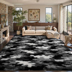 8x10 Ft Extra Large Shag Rugs for Living Room, Tie Dyed Ultra Soft Fluffy Furry - Image 3