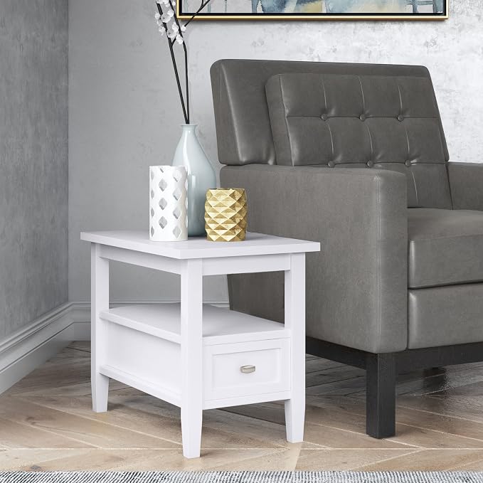 SIMPLIHOME Warm Shaker End Table - Image 2
