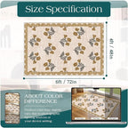 4x6 Covered Outdoor Patio Rug - Image 2