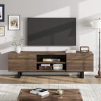 GarveeHome Industrial TV Stand for 80 in, Modern Entertainment Center by GarveeHome