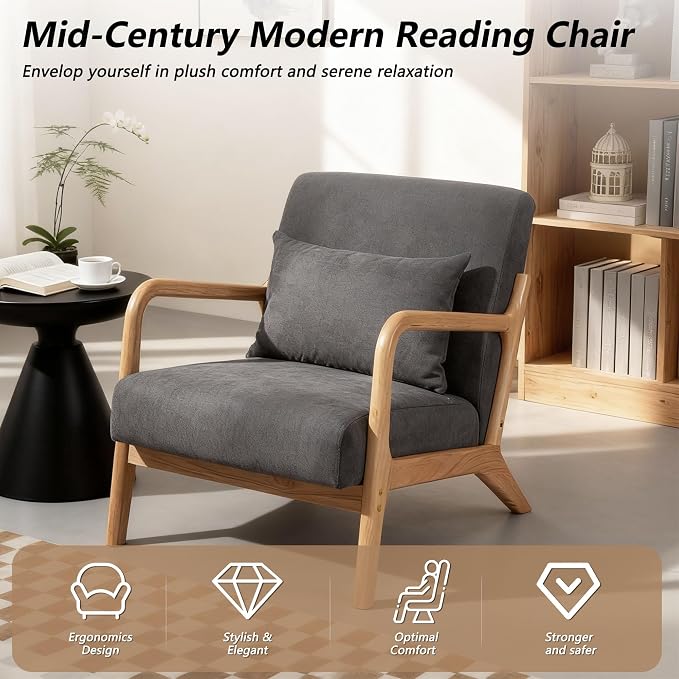Mid Century Modern Accent Chair - Image 6