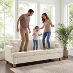 Apicizon 3 Piece Sofa Set 89'' 3-Seat Couch Sofa - Image 7