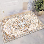 HEBE Indoor Door Mat 2'x3', Washable Welcome Mat by HEBE