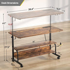 Armocity Rolling Standing Desk - Image 9