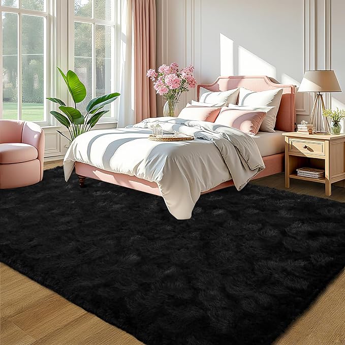 LOCHAS Area Rugs Fluffy Living Room Carpets - Image 2