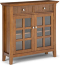 SIMPLIHOME Acadian Storage Cabinet by SimpliHome