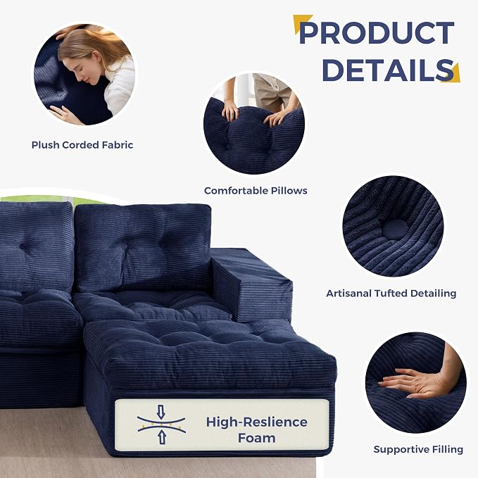 MAXYOYO Modular Sectional Sofa - Image 6