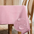 BALCONY & FALCON Rectangle Tablecloth Washable Wrinkle Resistant Water Proof by BALCONYFALCON