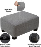 CAROLMADE Small Foot Stool Ottoman Footstool - Image 5