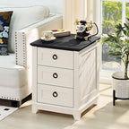 Joaxswe 18" Farmhouse Night Stand - Image 7