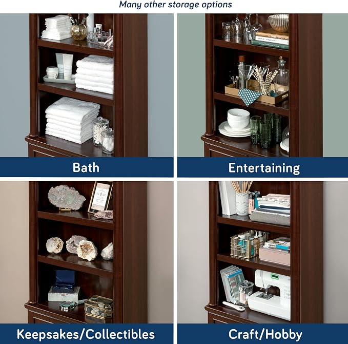 Sauder Palladia Book Shelf, Bookshelf - Image 7