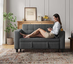 LINSY 54" Pull Out Couch with Charging Station by Linsy