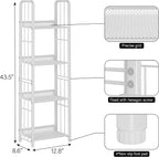 Bookshelf Storage Shelf Small Bookcase Freestanding Storage Stand - Image 3