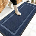 OLANLY Front Door Mat Outside 59x20, All-Season Heavy-Duty Rubber Doormat | Blue by OLANLY