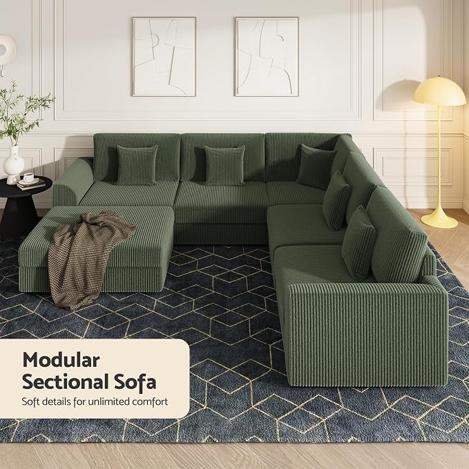 Oversized Modular Sectional Sofa - Image 7