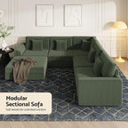 Oversized Modular Sectional Sofa - Image 7