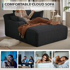 50 Inches Chaise Lounge Indoor, Oversized Chaise Lounge Chair - Image 7