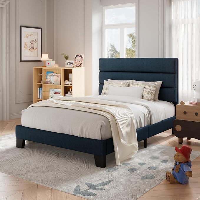 Allewie Twin Size Platform Bed Frame by Allewie