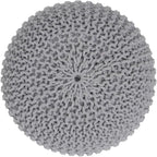 REDEARTH · Round Boho Pouf Ottoman - Image 5