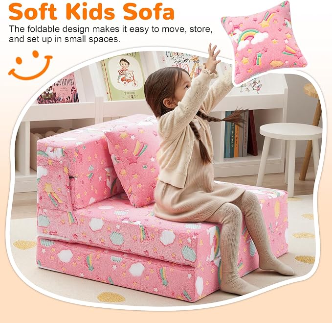 MeMoreCool Glow Tri-fold Sofa Bed - Image 2