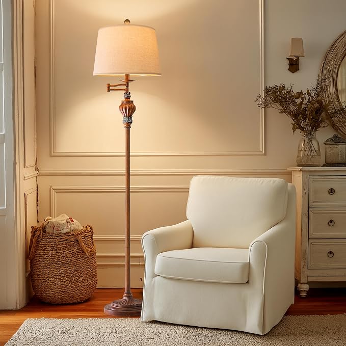 G-SAFAVA 61" Vintage Floor Lamp - Image 2