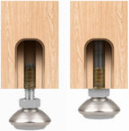 Anwenk Swivel Leveling Feet Furniture Levelers Feet Angle Height Adjustable - Image 3