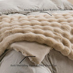 BENVWE Faux Fur Throw Blanket for Couch - Image 5
