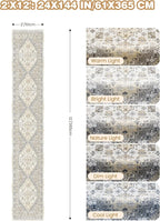Hallway Runner Rug 2x12 Extra Long Washable Runner, Non Slip Runner - Image 2