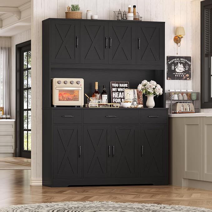 HOSTACK 71" Tall Pantry Cabinet - Image 2